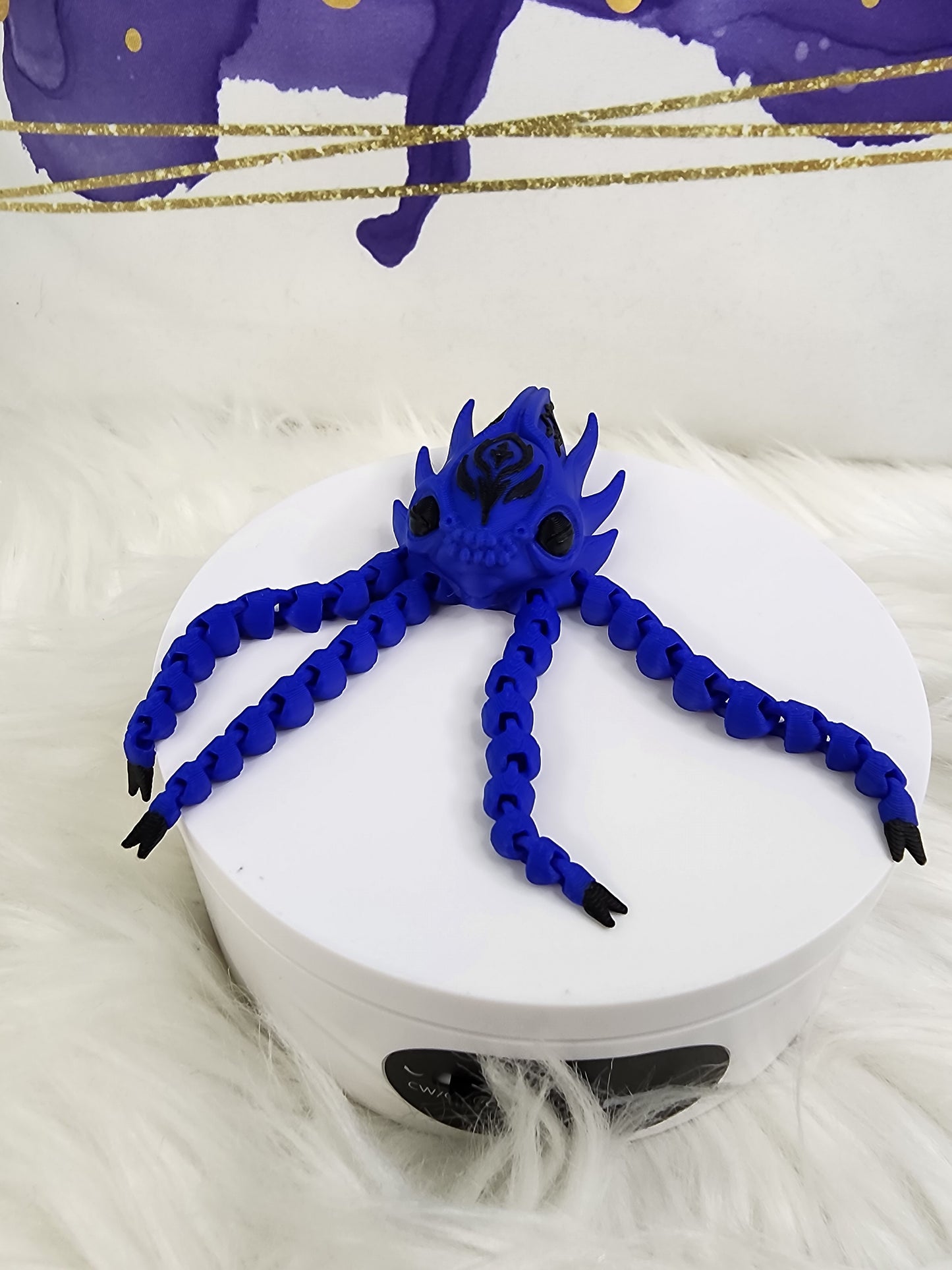 3D Printed Flexi Octopus Sea Creature – Flexible Tentacles