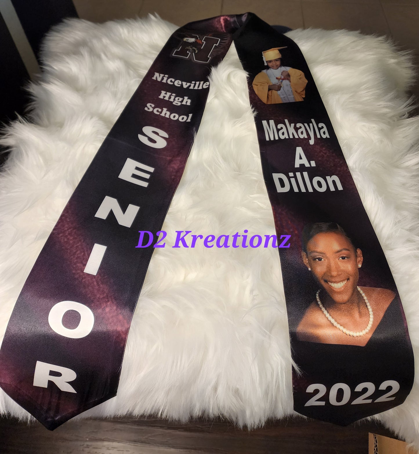 Custom Stole Sash – Personalized Sash for All Occassions