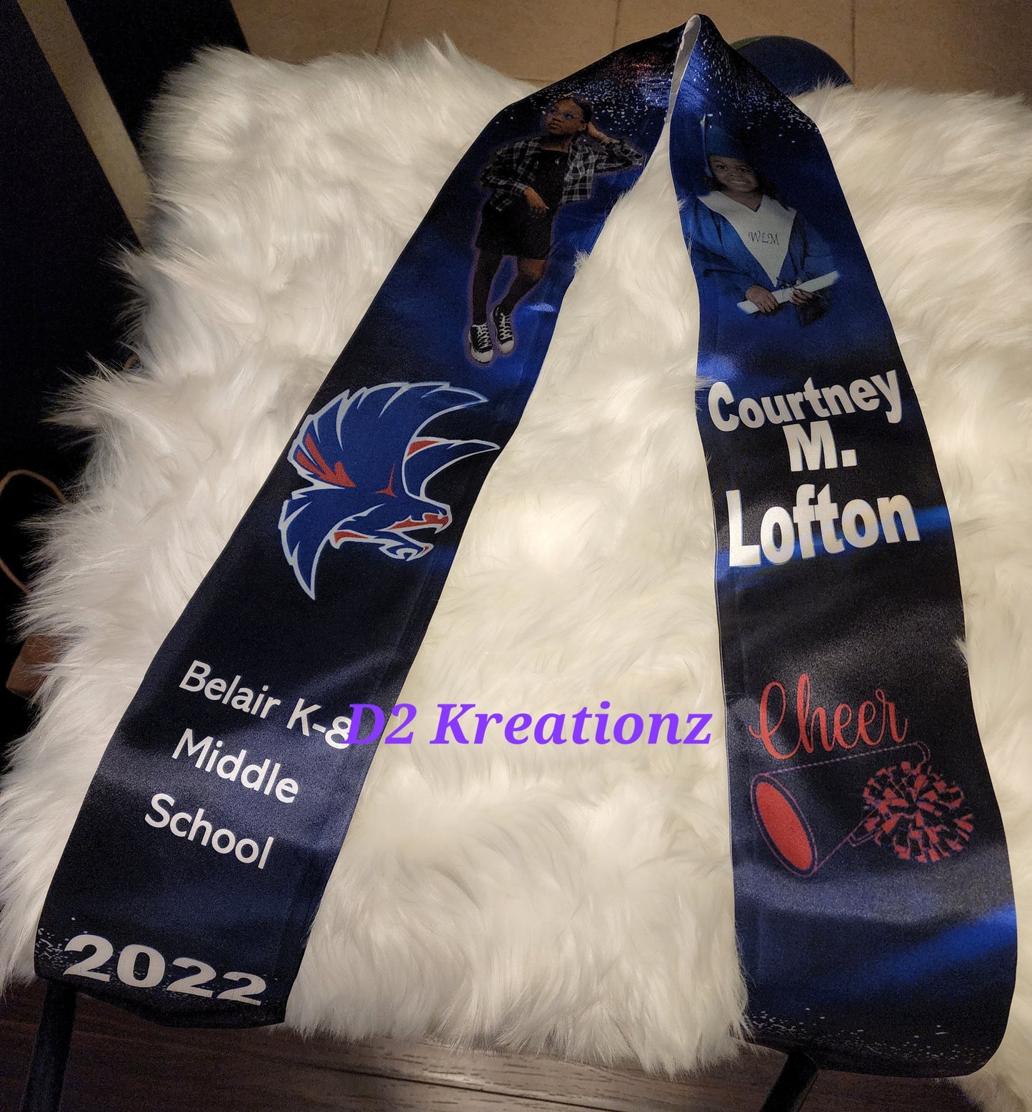 Custom Stole Sash – Personalized Sash for All Occassions