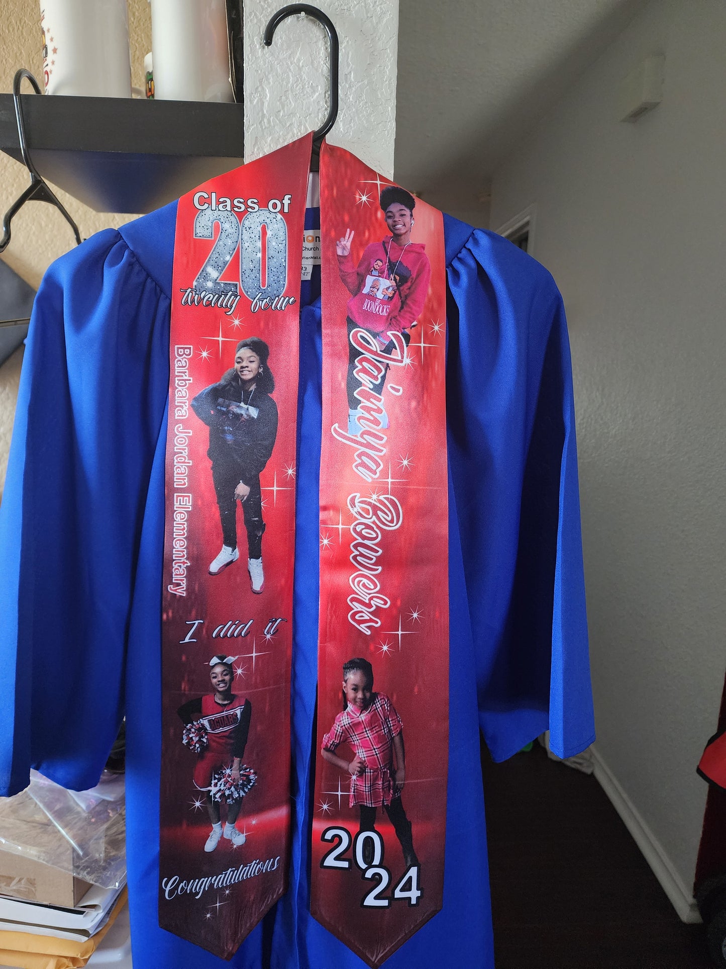 Custom Stole Sash – Personalized Sash for All Occassions