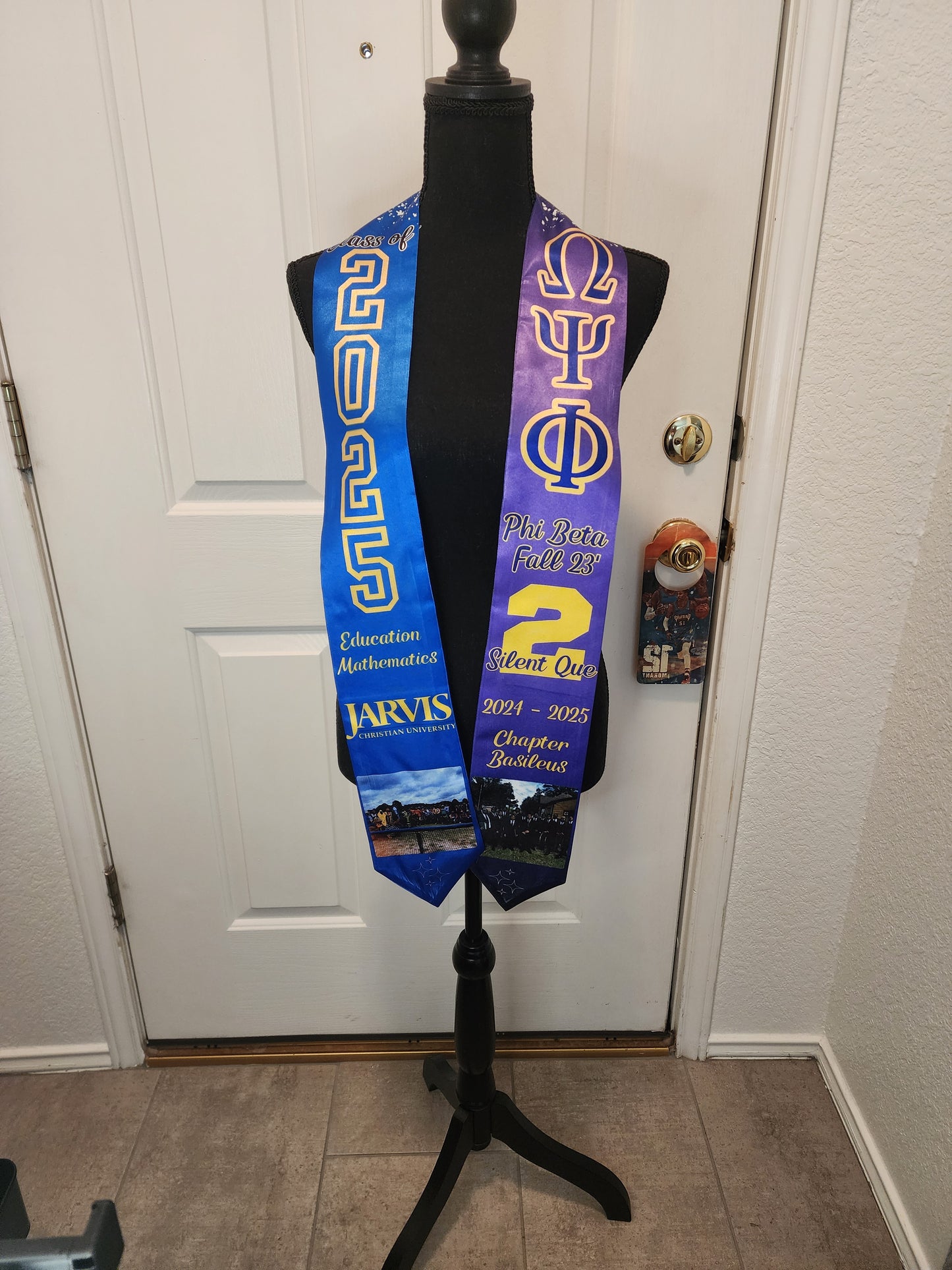 Custom Stole Sash – Personalized Sash for All Occassions