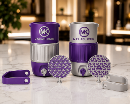 Designer Inspired MK 12oz Can Koozie