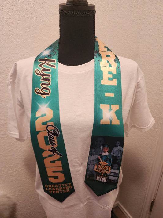 Custom Stole Sash – Personalized Sash for All Occassions