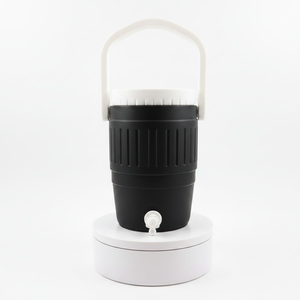 Black and White Cooler Jug