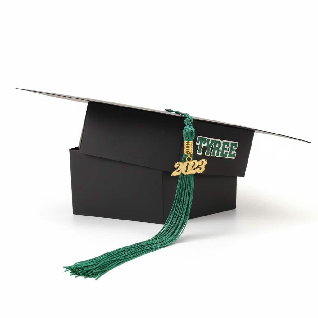 Graduation Cap Giftbox Mockup 2