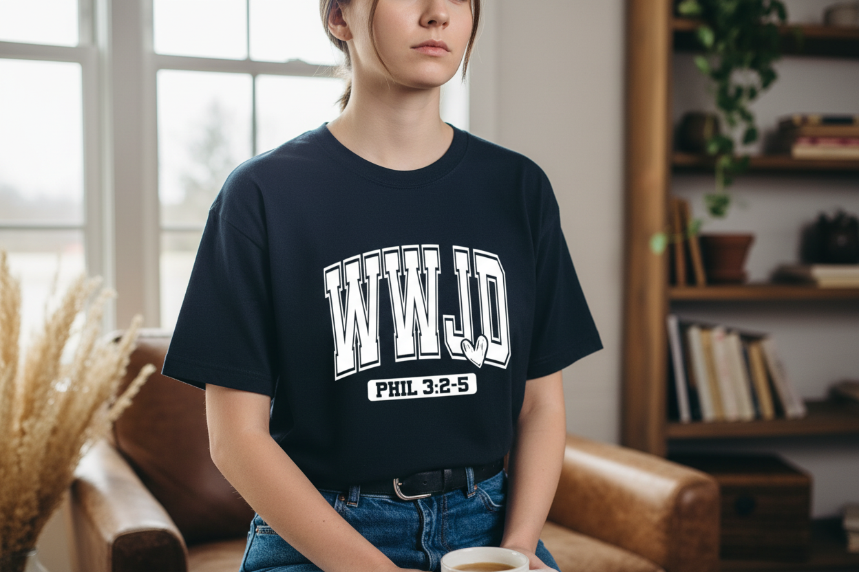 WWJD Shirt - What Would Jesus Do Christian T-Shirt - Faith Apparel