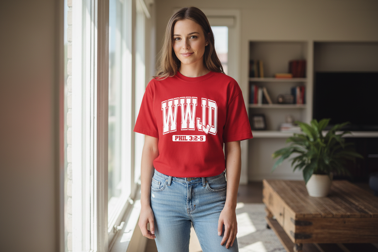 WWJD Shirt - What Would Jesus Do Christian T-Shirt - Faith Apparel