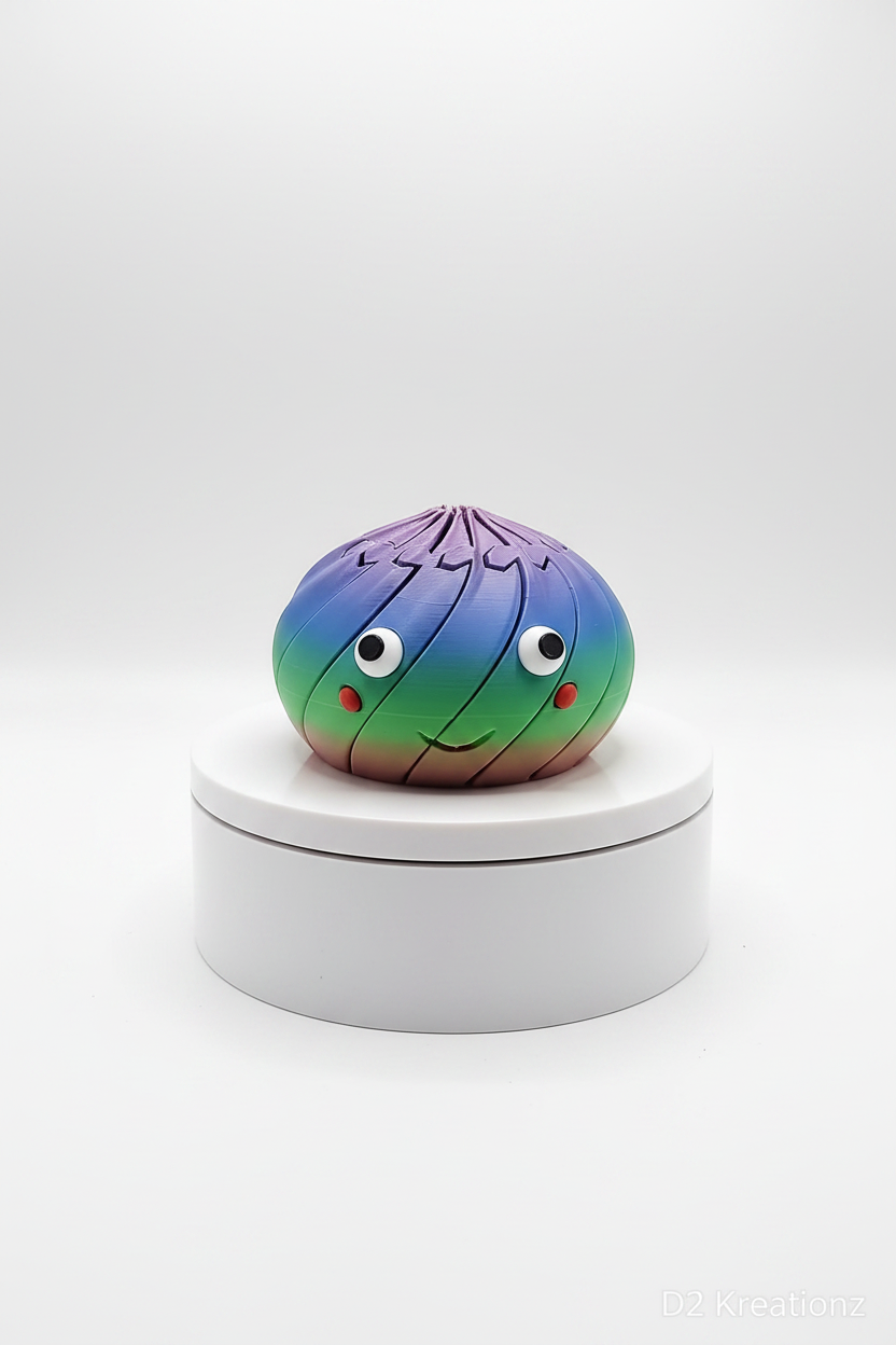 Twisty Dumpling 3D Printed Mockup